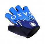 2012 Saxo Bank Handschoenen Cycling Blauw