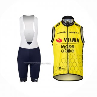 2024 Windvest Jumbo Visma Geel En Koersbroek