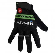 2020 Cannondale Garmin Handschoenen Met Lange Vingers Groen Zwart