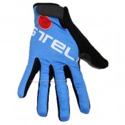 2020 Castelli Handschoenen Met Lange Vingers Blauw Zwart