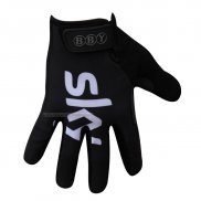 2014 Sky Handschoenen Met Lange Vingers Cycling Zwart