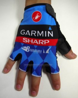 2015 Garmin Handschoenen Cycling Zwart en Blauw