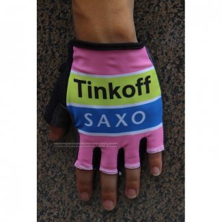 2020 Tinkoff Saxo Handschoenen Cycling Roze