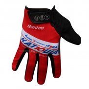 2014 Katusha Handschoenen Met Lange Vingers Cycling